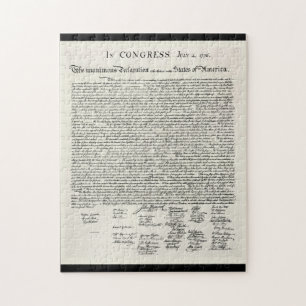Unabhängigkeitserklärung Puzzle