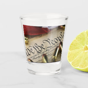 Unabhängigkeitserklärung Schnapsglas