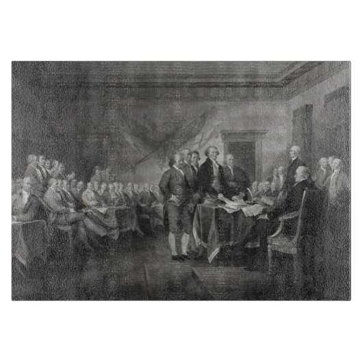 Unabhängigkeitserklärung Schneidebrett (Vorderseite)