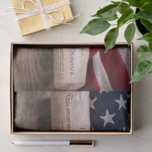 Unabhängigkeitserklärung Seidenpapier (Geschenk)