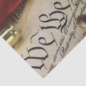 Unabhängigkeitserklärung Seidenpapier (Ausschnitt)