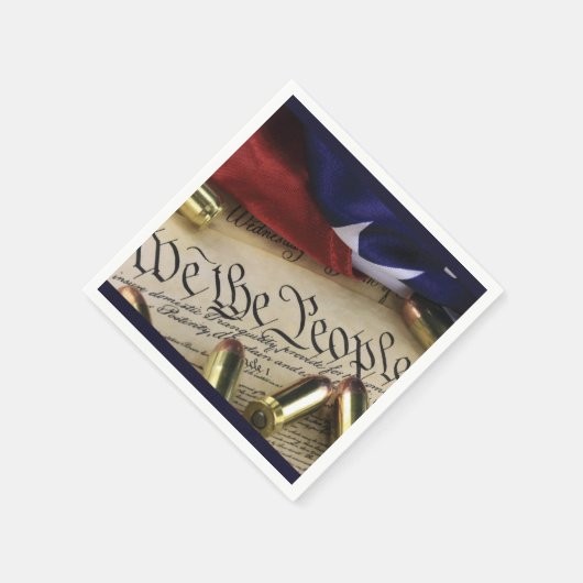 Unabhängigkeitserklärung Serviette (Ecke)