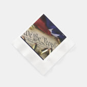 Unabhängigkeitserklärung Serviette (Ecke)