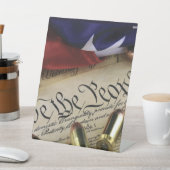 Unabhängigkeitserklärung Sockelschild (In SItu)