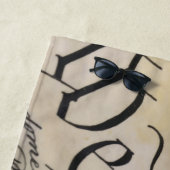 Unabhängigkeitserklärung Strandtuch (Beispiel)