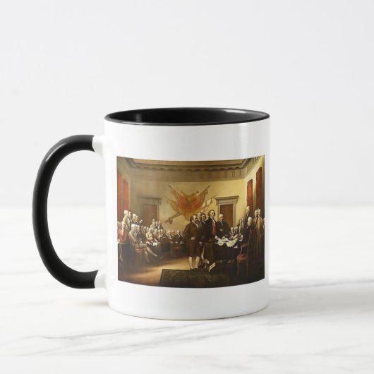 Unabhängigkeitserklärung-Tasse Tasse (Links)