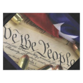 Unabhängigkeitserklärung Tischdecke (Vorderseite (Horizontal))