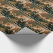 Unabhängigkeitserklärung und Ben Franklin Zitat Geschenkpapier (Ecke)