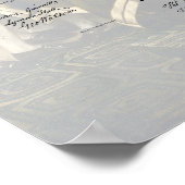 Unabhängigkeitserklärung / Unterzeichnung Poster (Ecke)