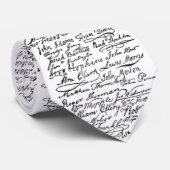 Unabhängigkeitserklärung Unterzeichnungen Krawatte (Gerollt)