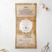 Unabhängigkeitserklärung 📜 US-Parlament Dreifach Gefaltete Einladung (Innenseite)