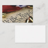 Unabhängigkeitserklärung Visitenkarte (Vorne/Hinten)