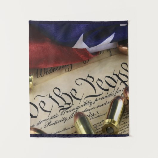 Unabhängigkeitserklärung Wandteppich (Vorderseite)
