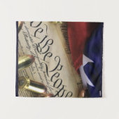 Unabhängigkeitserklärung Wandteppich (Vorderseite (Horizontal))