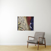 Unabhängigkeitserklärung Wandteppich (Beispiel (Horizontal))