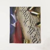 Unabhängigkeitserklärung Wandteppich (Vorderseite)