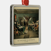 Unabhängigkeitserklärung, Wiederherstellung, Weihn Ornament Aus Metall (Rechts)