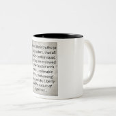 Unabhängigkeitserklärung Zweifarbige Tasse (VorderseiteRechts)