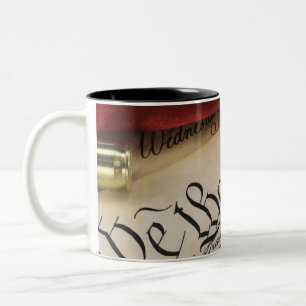 Unabhängigkeitserklärung Zweifarbige Tasse