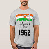 Unabhängigkeitsfeier der Nigerflagge T-Shirt (Vorderseite)