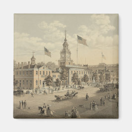 Unabhängigkeitshalle Philadelphia 1876 2-Zoll-Magn Magnet
