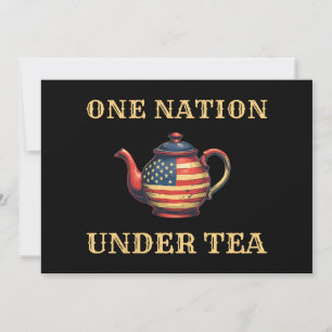Unabhängigkeitskrieg 1773 USA Eine Nation unter Te Einladung