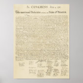 Unabhängigkeitsplakat Poster (Vorne)