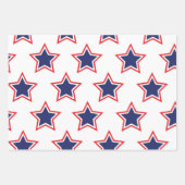 Unabhängigkeitsstars Geschenkpapier Set (Vorderseite 3)