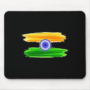 Unabhängigkeitstag 15. August 1947 Indischer Flagg Mousepad
