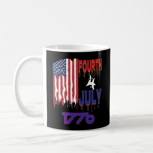 Unabhängigkeitstag 1776 kaffeetasse (Links)