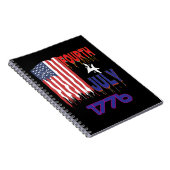 Unabhängigkeitstag 1776 notizblock (Rechte Seite)