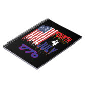 Unabhängigkeitstag 1776 notizblock (Linke Seite)