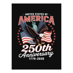 Unabhängigkeitstag 250. Jahrestag USA Fotodruck