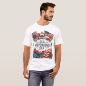 Unabhängigkeitstag*2 T-Shirt (Vorne ganz)