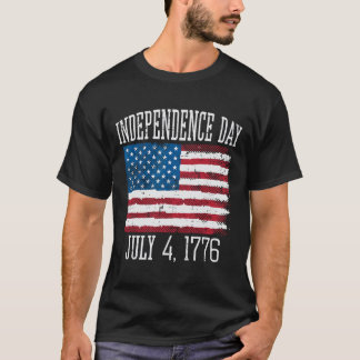 Unabhängigkeitstag 4. Juli 1776 4. Juli Amerika Mä T-Shirt