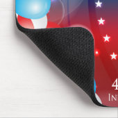 Unabhängigkeitstag 4. Juli (6) Mousepad (Ecke)