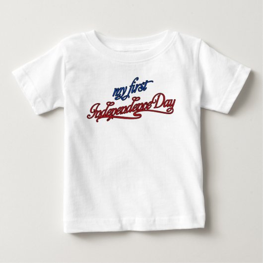 Unabhängigkeitstag 4. Juli Babytee-Shirt Baby T-shirt (Vorderseite)