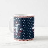 Unabhängigkeitstag & 4. Juli Geschenk Idee Kaffeetasse (Vorderseite Links)