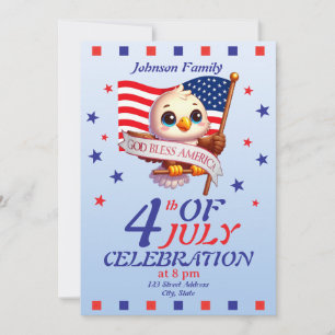 Unabhängigkeitstag 4. Juli Gott segne Amerika🇺🇸 Einladung