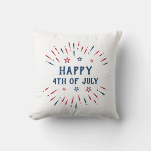 Unabhängigkeitstag 4. Juli Patriotischer Amerikane Kissen