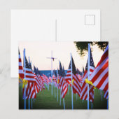 Unabhängigkeitstag/4. Juli Postkarte (Vorne/Hinten)