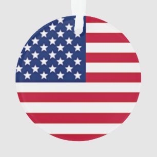 Unabhängigkeitstag-amerikanische Flagge Ornament