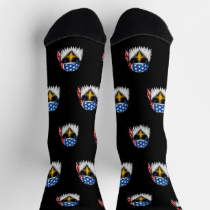 Unabhängigkeitstag Amerikanischer Stolz Socken