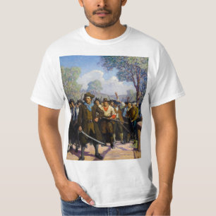 Unabhängigkeitstag, An Concord Bridge von N.C. Wye T-Shirt