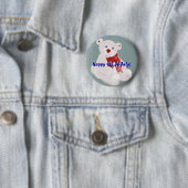 Unabhängigkeitstag-Bärn-Knopf Button (Beispiel)