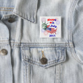 Unabhängigkeitstag Button (Beispiel)
