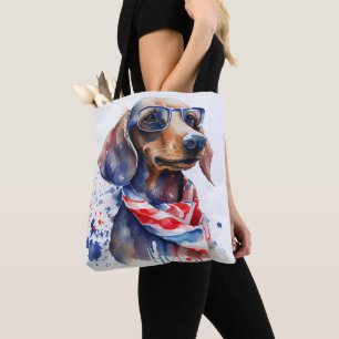 UNABHÄNGIGKEITSTAG DACHSCHUND-TASCHE TASCHE