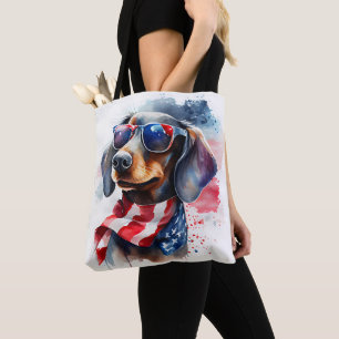 UNABHÄNGIGKEITSTAG DACHSHUND-TASCHE TASCHE