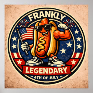 Unabhängigkeitstag Dawg - Foodie-Fiends Poster