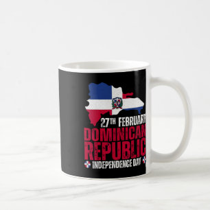 Unabhängigkeitstag der Dominikanischen Republik Fl Kaffeetasse